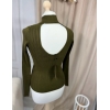 Sweter khaki Vero Moda